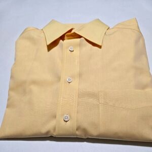 Men's Roundtree & York Yellow Dress Shirt